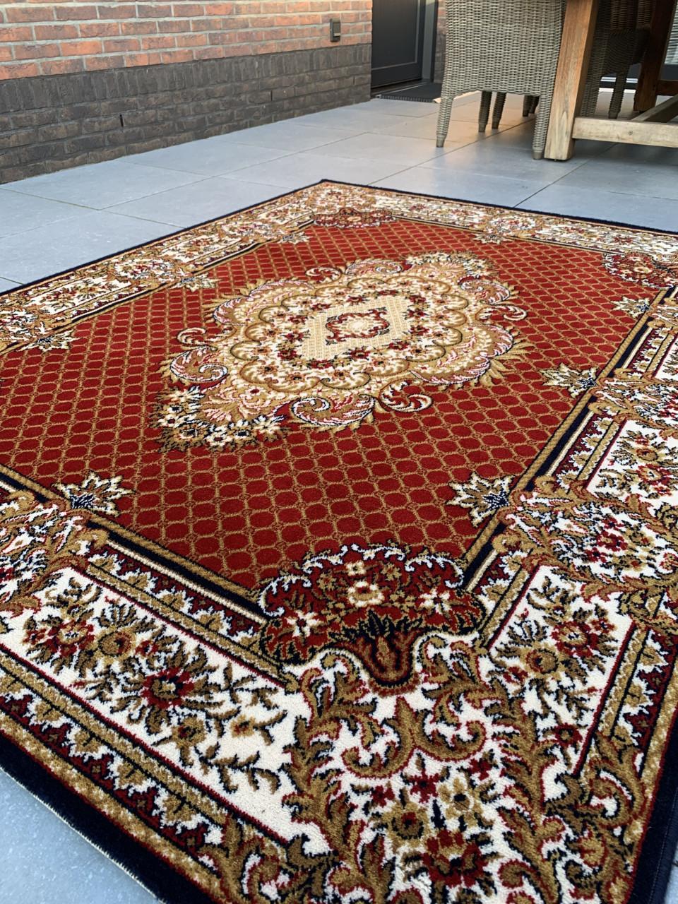 🤎Prachtig Sfeervol NIEUW Vintage Vloerkleed🤎Zuiver Scheerwol🤎230 bij 170