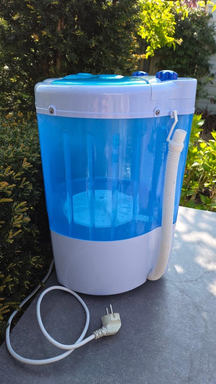 🌞 CarBest Mini Wasmachine 1,8 kg voor caravan, camper.