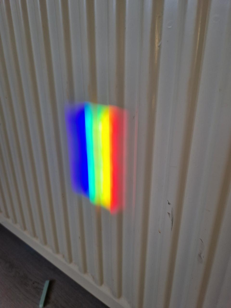 Regenboogprisma glas