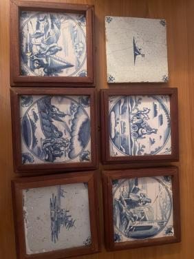 Antieke tegeltjes