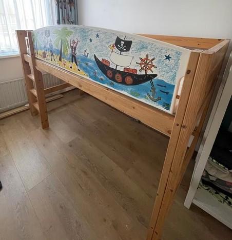 Kinder Piraten bed