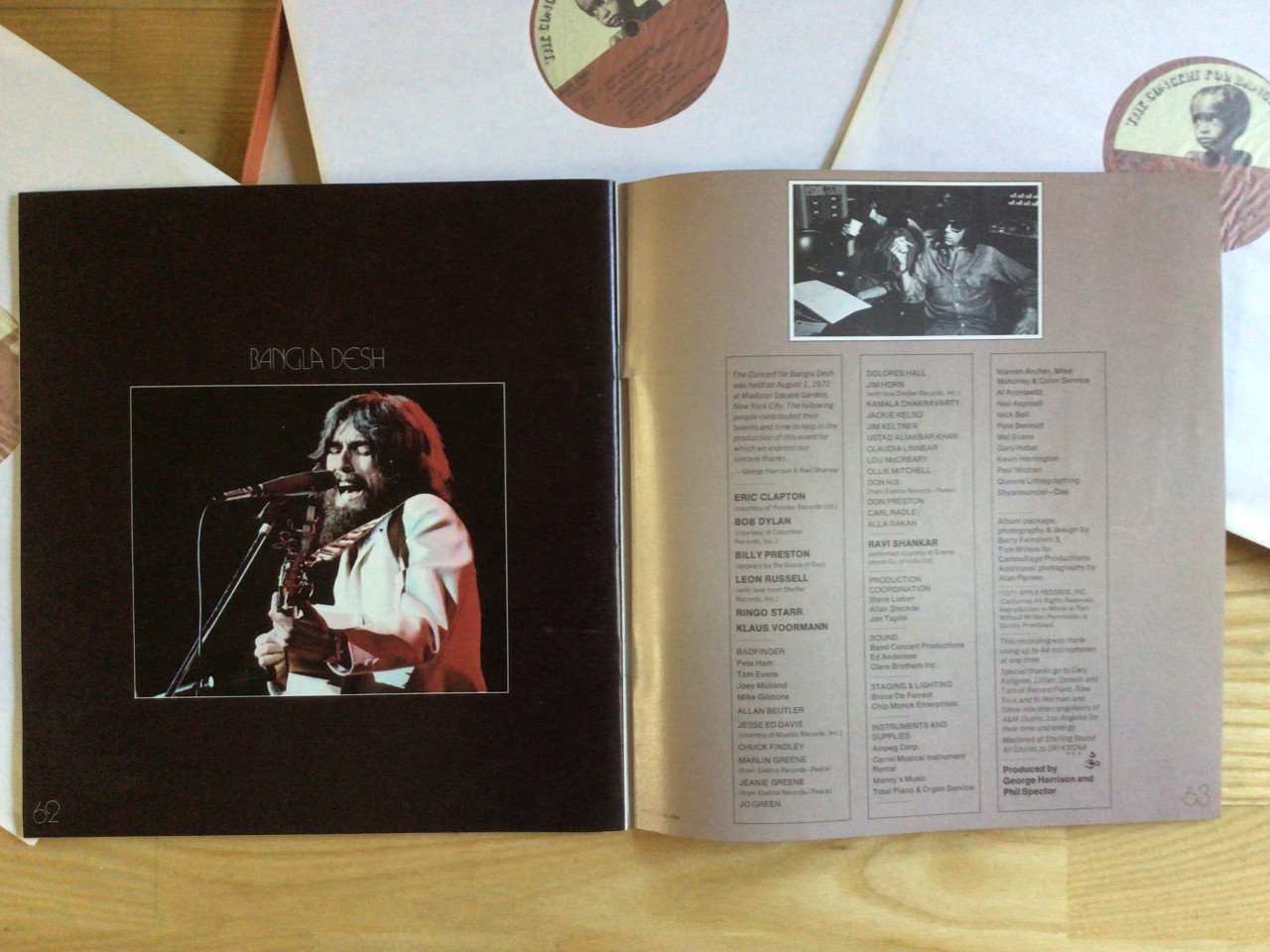 Vinylplaat/ Lp The concert for Bangladesh