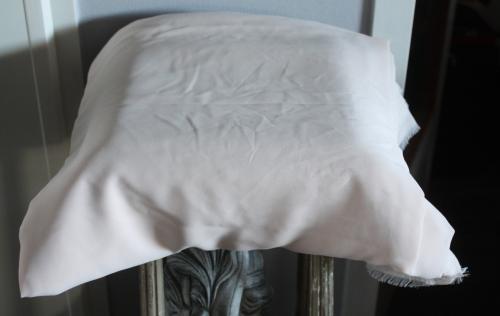 Grote lap voetingstof gladde stof alm kleur