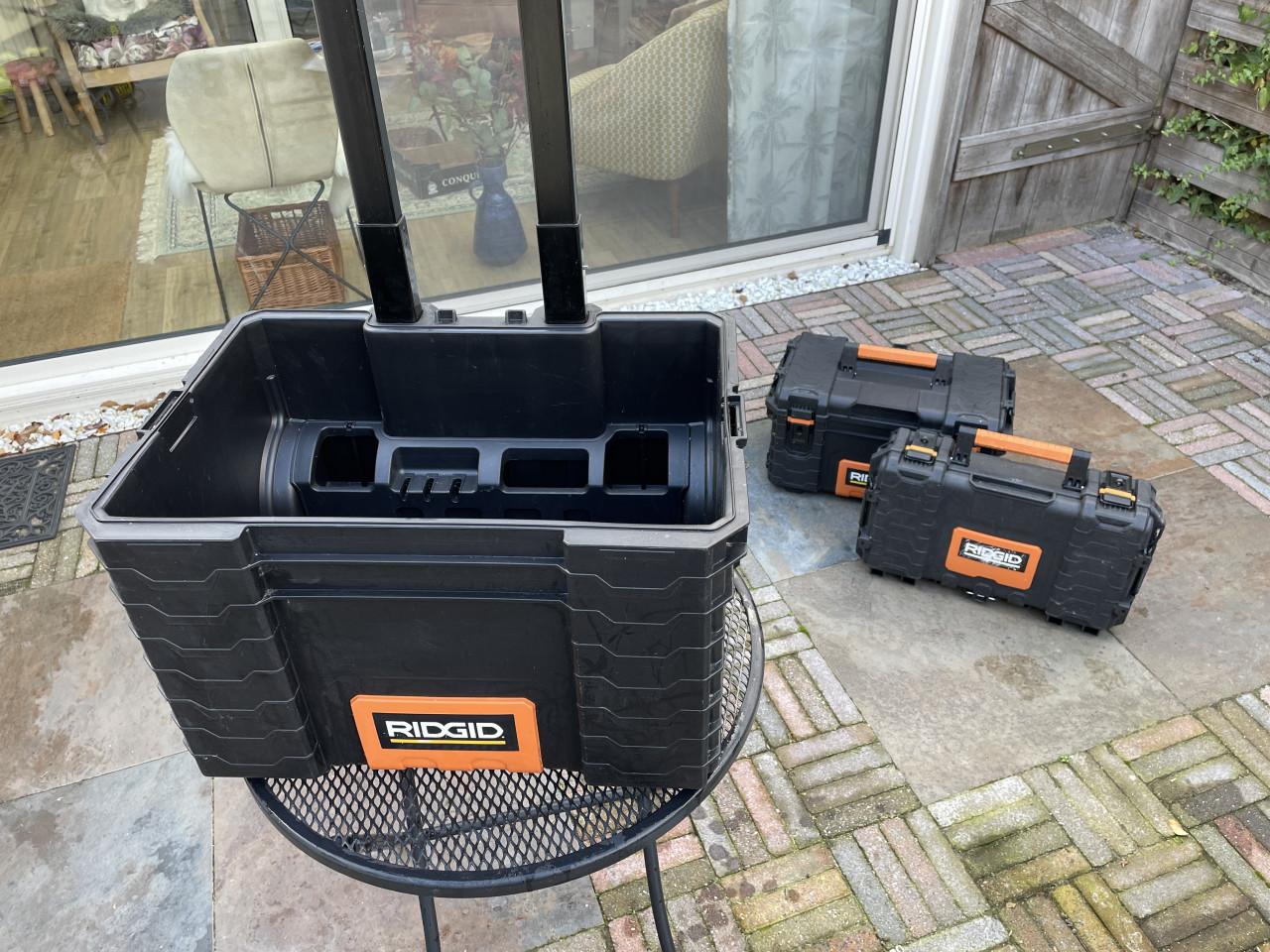 Ridgid gereedschap koffersysteem