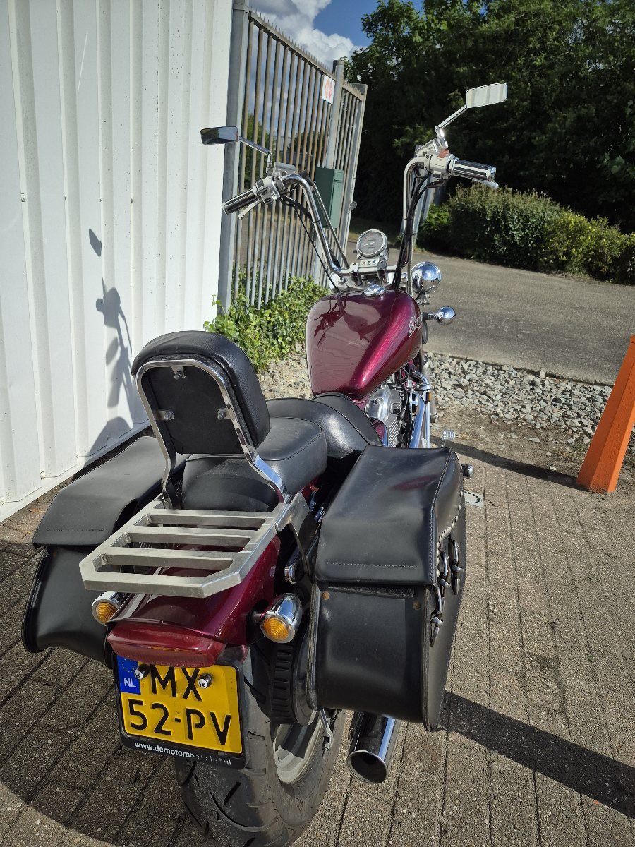 Honda Shadow VT1100, mooie chopper!