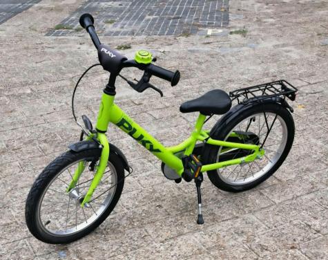 Kinderfiets kind 18 inch groen