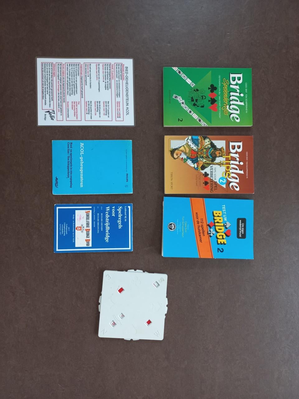 BRIDGE boekjes en overige materialen