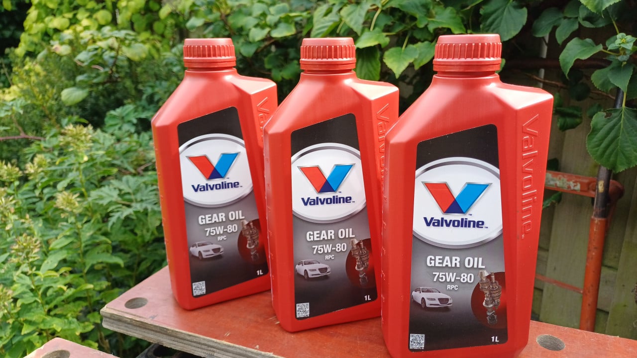 Versnellingsbak olie 75w-80 RPC Valvoline 3 liter. Gear oil.