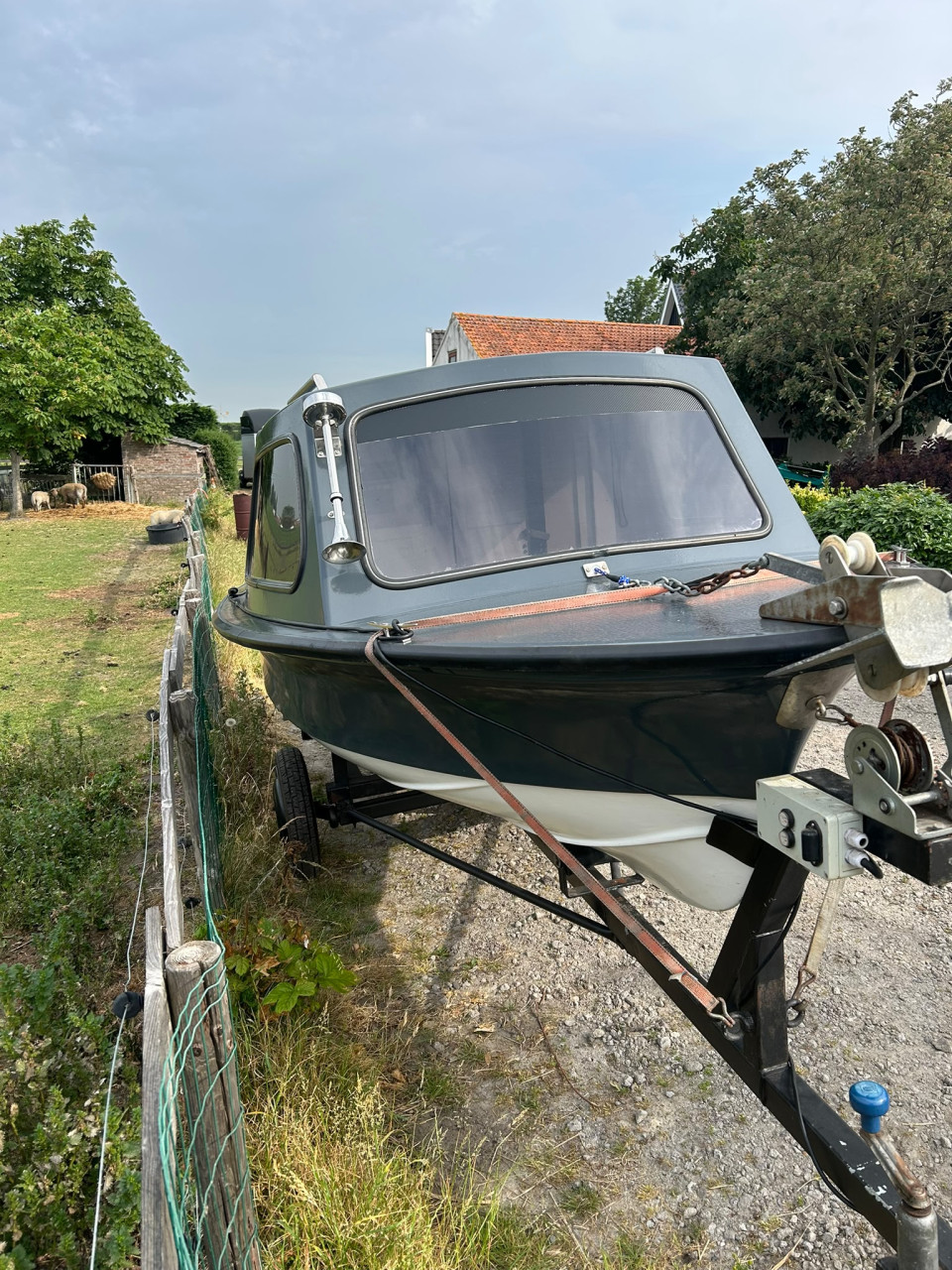 Te koop vis bootje