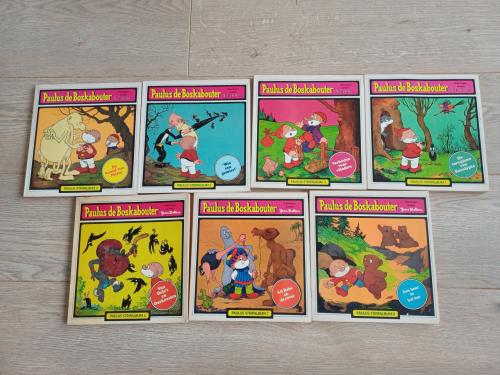 7 deeltjes van Paulus de Boskabouter
