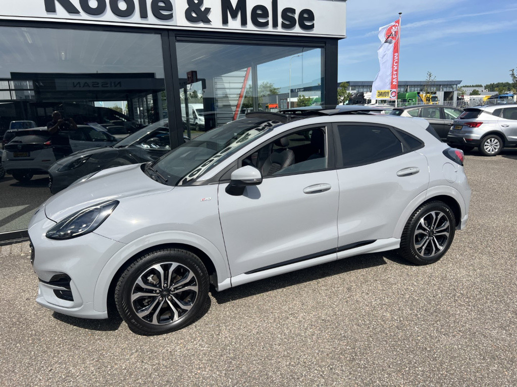 Ford Puma 1.0i ecoboost hybrid 125pk st-line x , pano dak , car play , wint