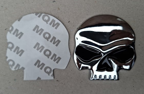 Harley Davidson Willie Skull Embleem