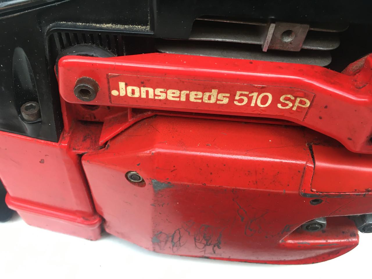 Oldtimer kettingzaag motorzaag jonsereds 510 sp 49cc tweetaktmotor