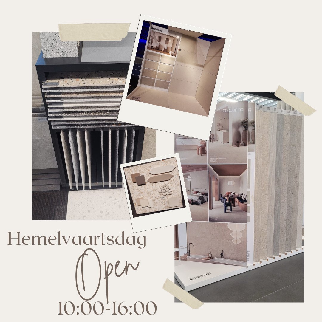 Tegels, sanitair of badkamermeubel nodig? Tegelstudio Zeeland!