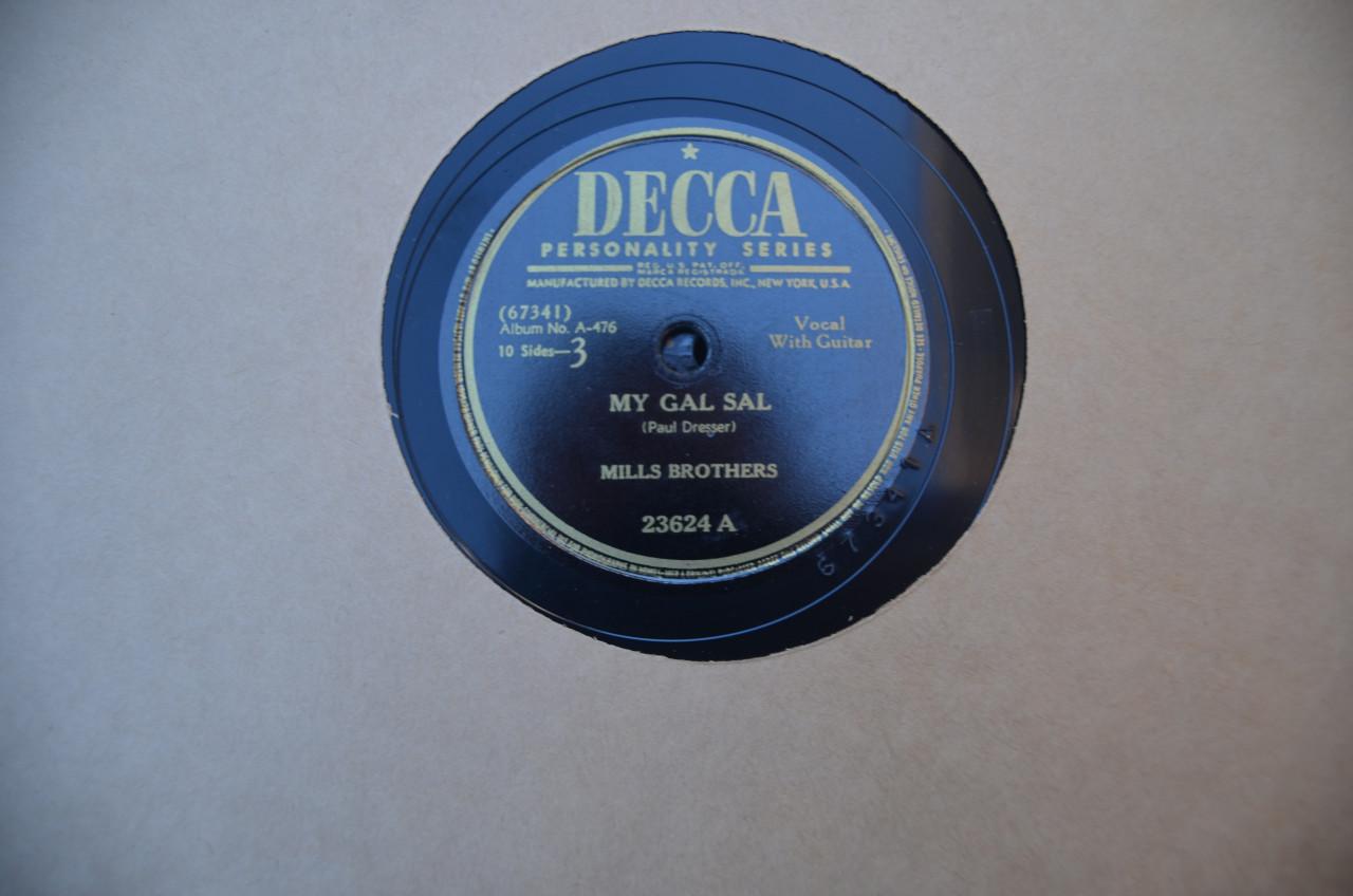 Mills Brothers Radio Album - Barber Shop ballads 1941