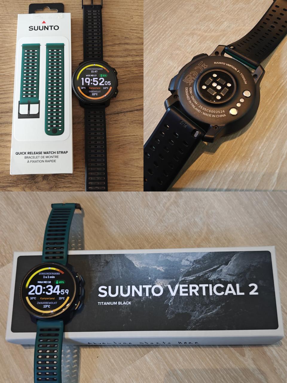 Suunto Vertical 2 Titanium black
