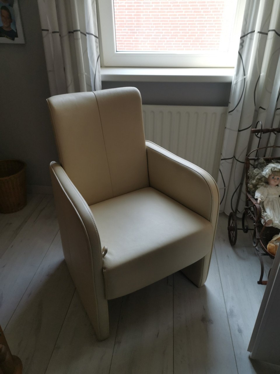 Fauteuil beige