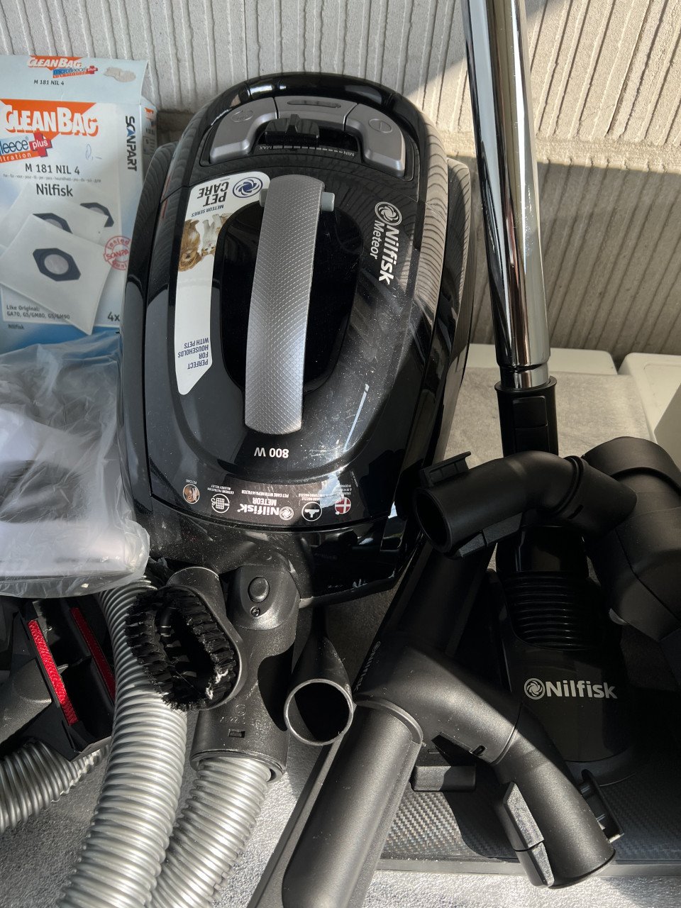 Nieuw! Nilfisk METEOR PET CARE, STOFZUIGER nieuwprijs €199,-