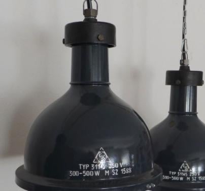 Grote lampen 5 stuks te koop ( werken allemaal)