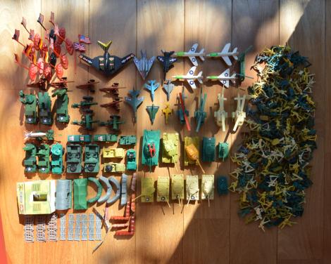 Megaset green army men (legerset speelgoed)