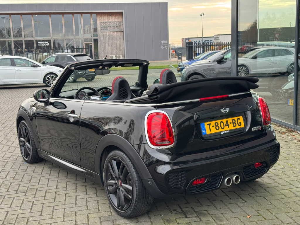 Mini Cooper S Cabrio mini 2.0 chili * jcw pakket * harman/kardon * stoelver