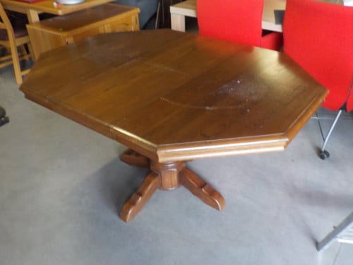 Eiken eettafel 150 x 110 cm in goede staat