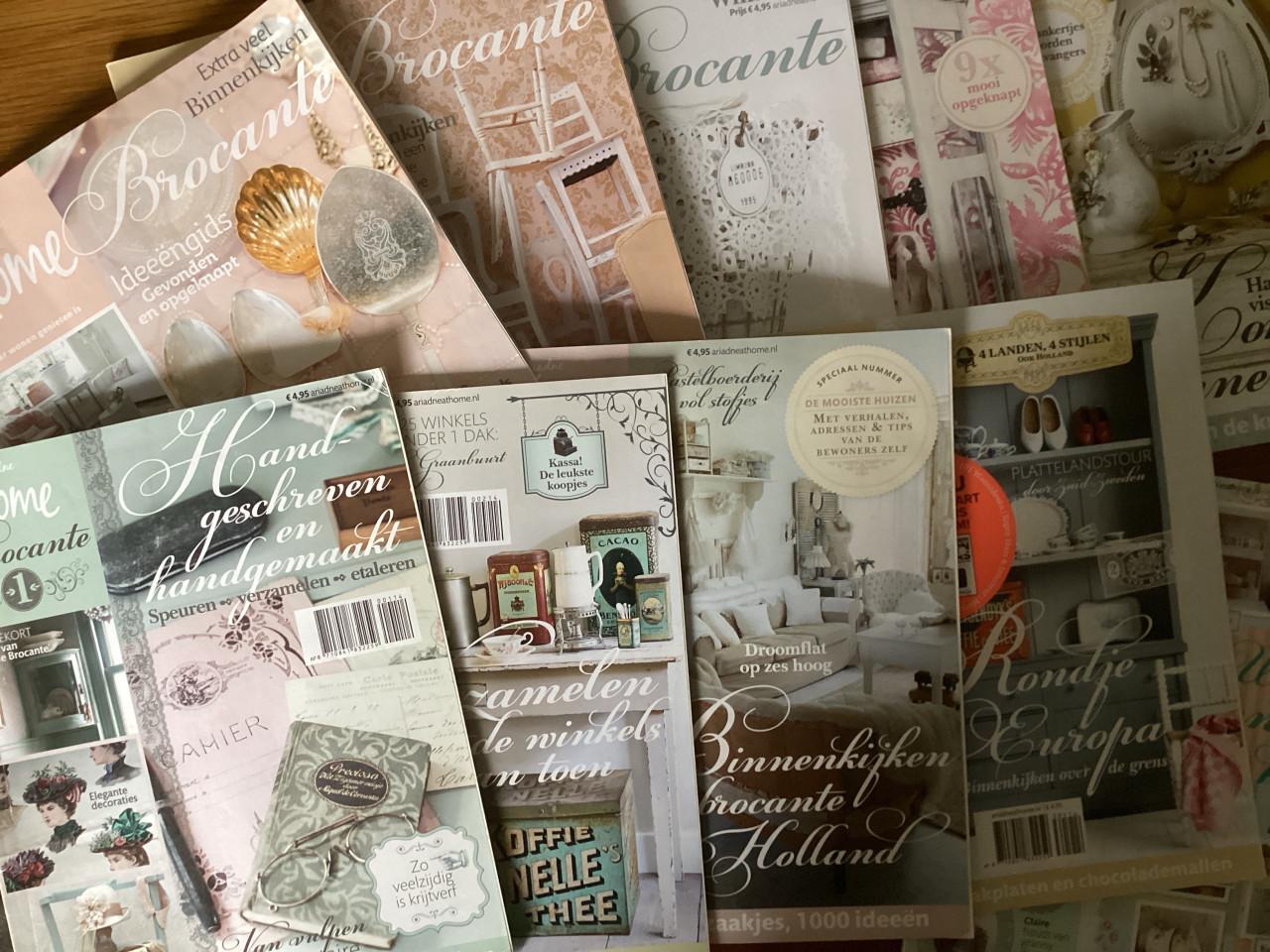 Stapel Ariadne at Home.  Brocante diverse nrs. 2010 - 2019