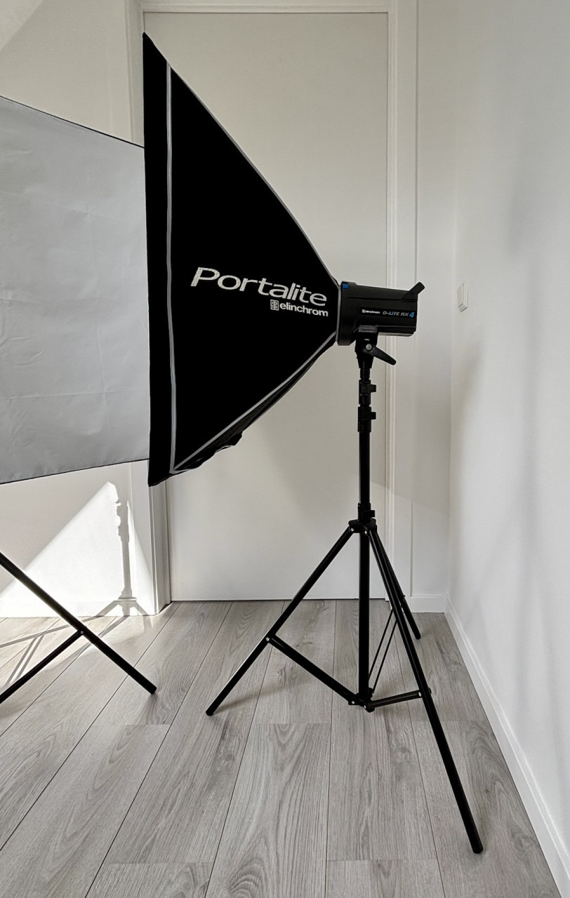 Flitsset Elinchrom D-lite RX4 met softboxen -- ZGAN