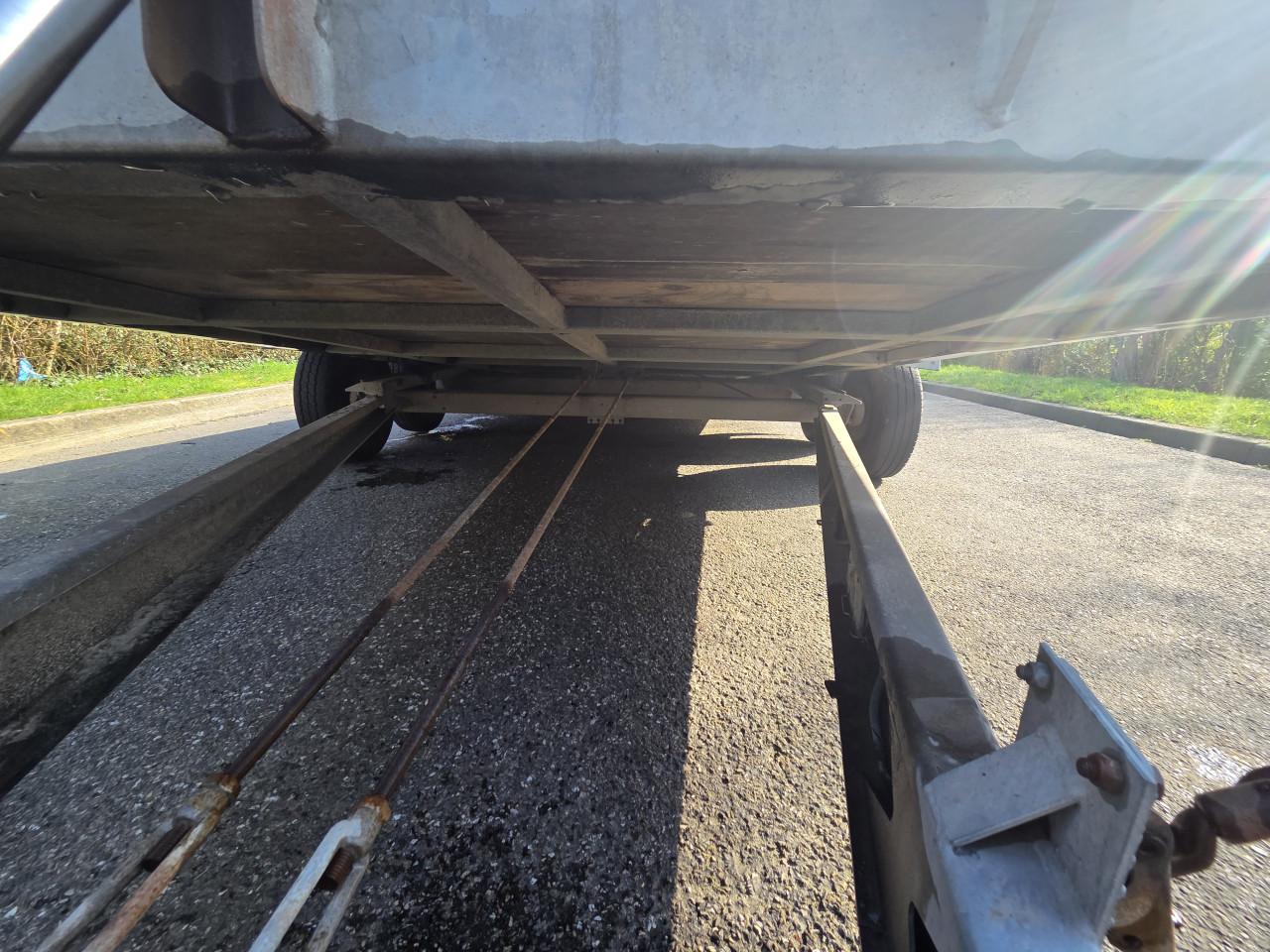 Hapert machine/autotransporter 1m90 x 4m25 2700kg