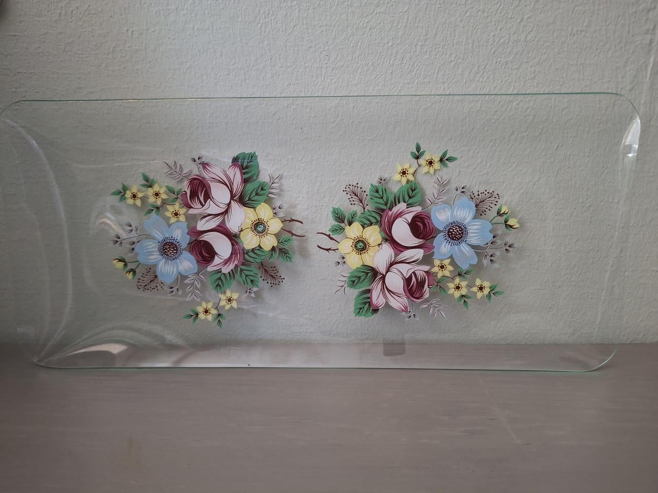 Cakeschaal met Bloemen