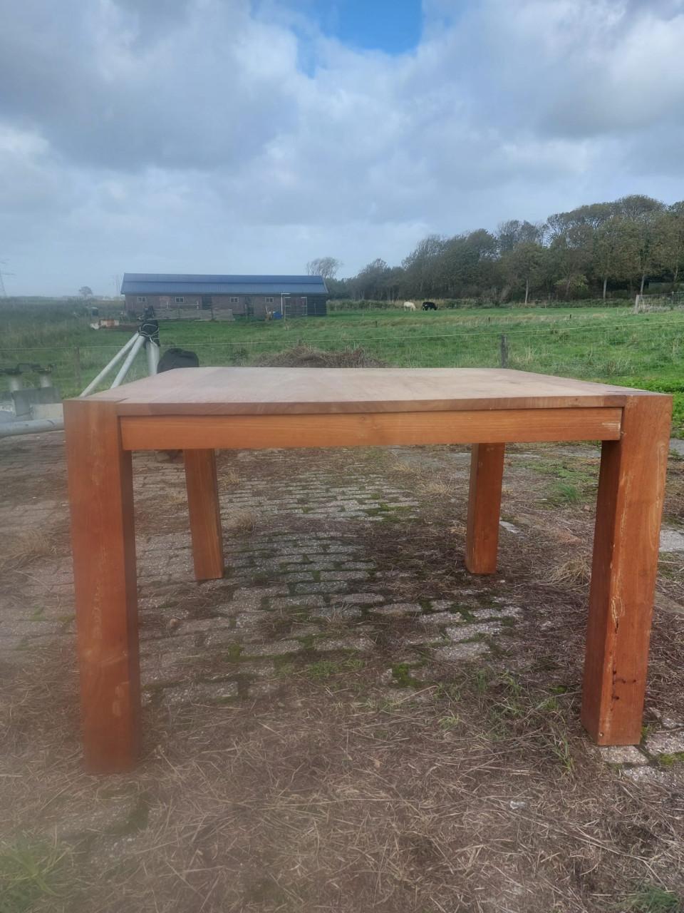 Tafel teakhout