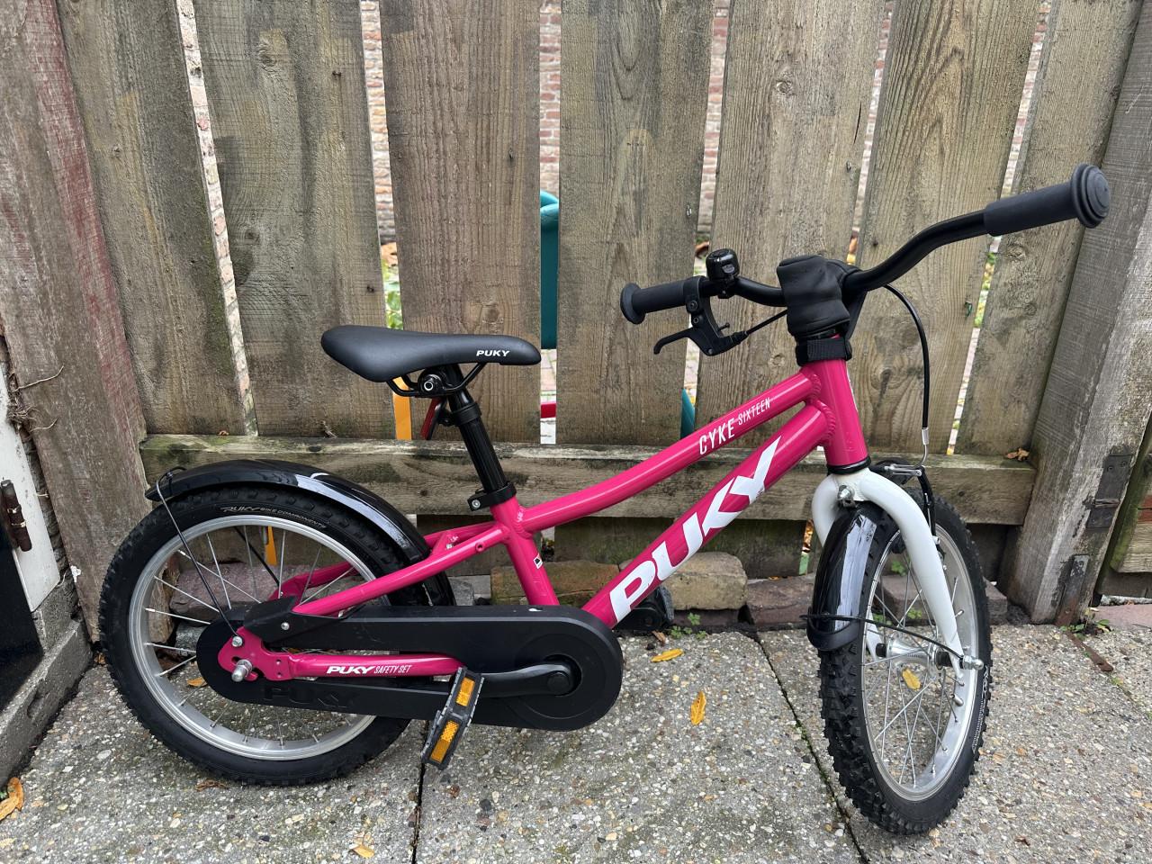 Puky meisjesfiets 16inch