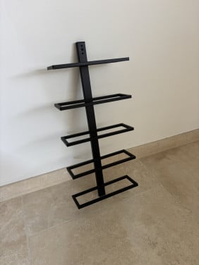 Wijnrek voor op de wand/muur