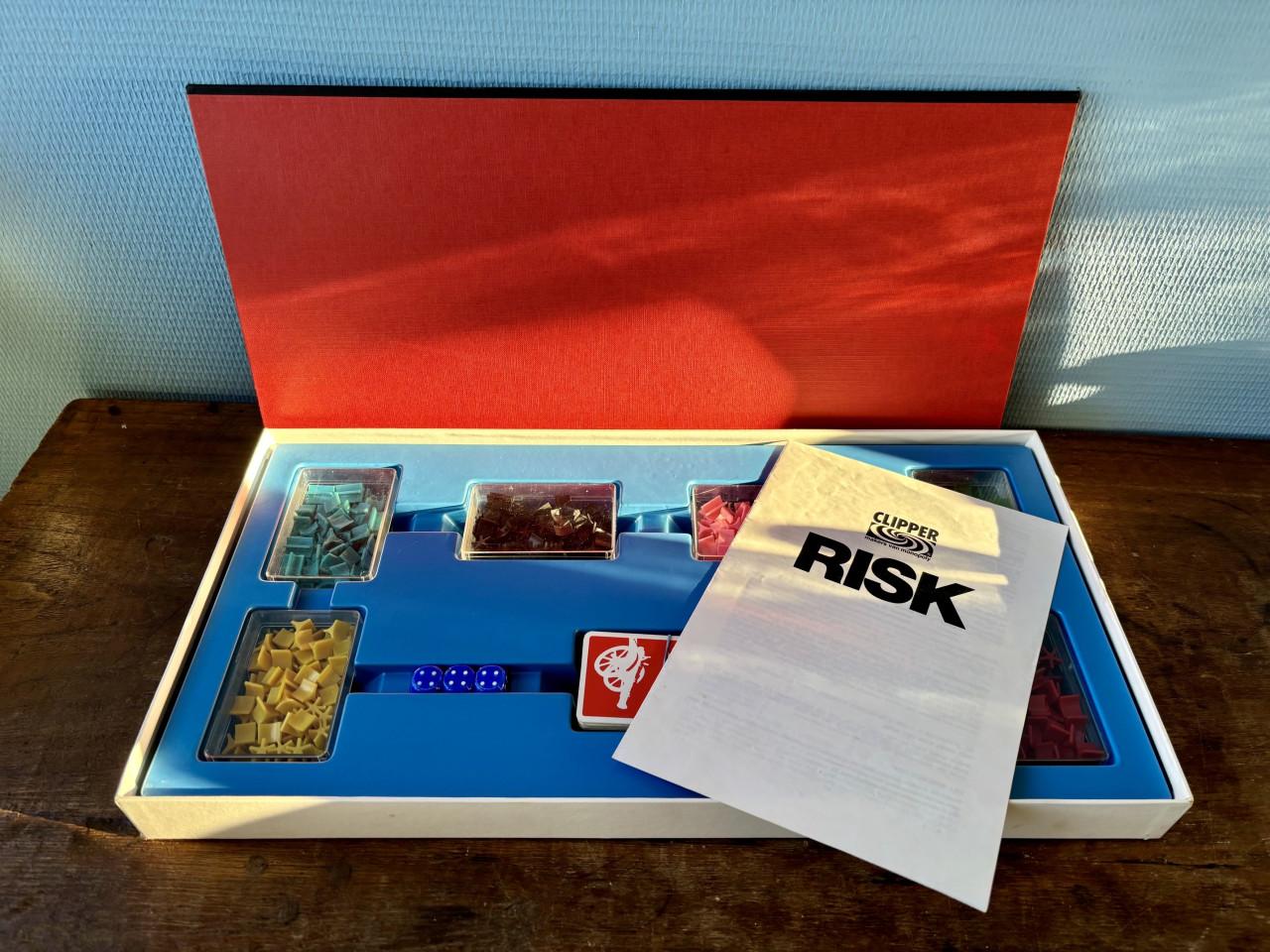Complete en zeer nette rode Risk