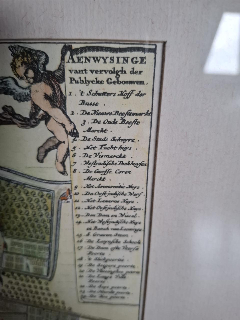 Prachtige kaart Middelburg