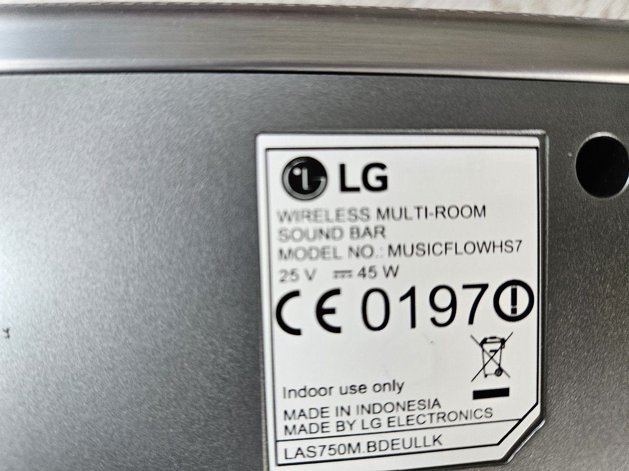 Soundbar LG