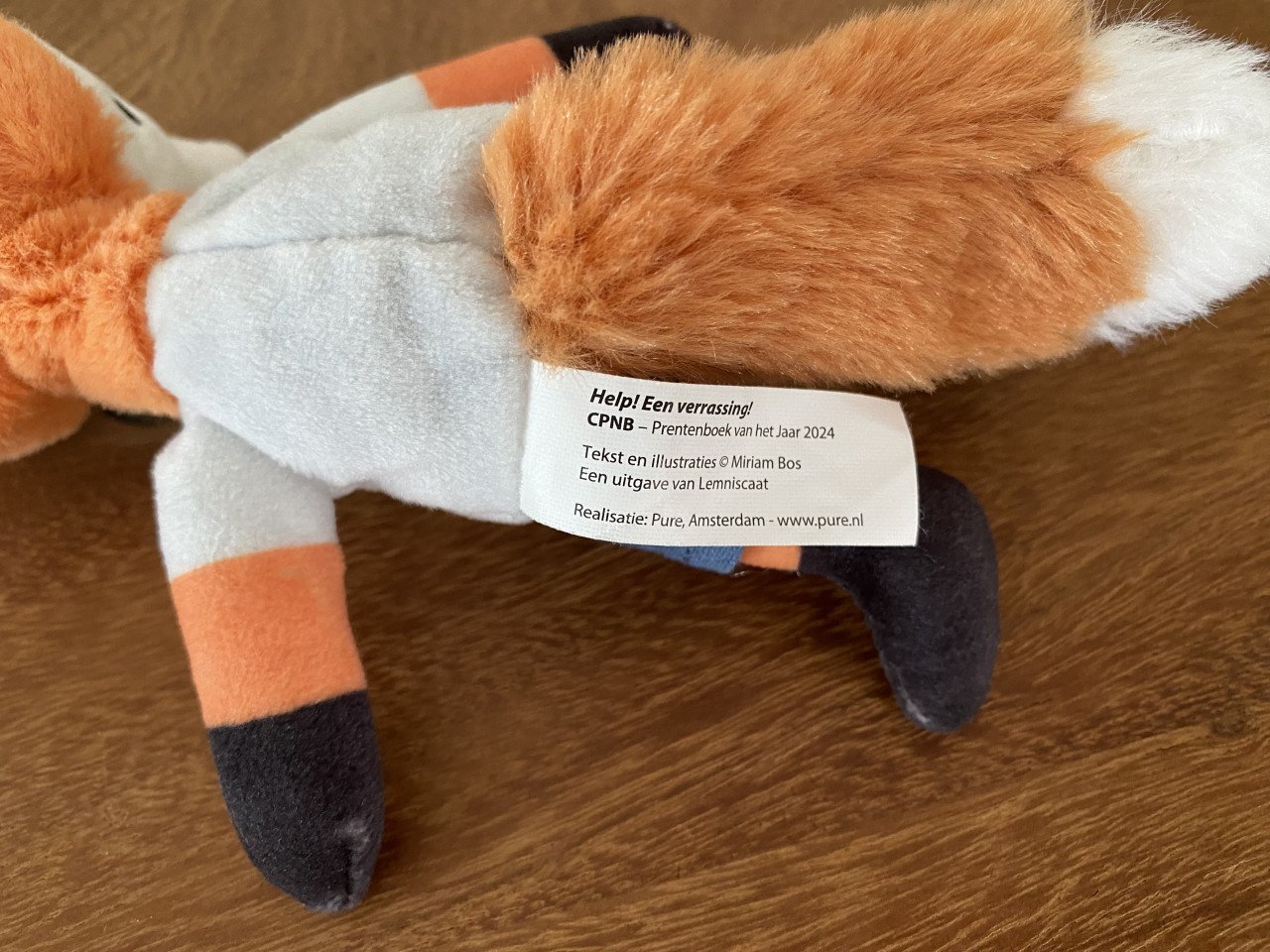 Vos vingerpoppetje | Uit Help! Een verrassing!