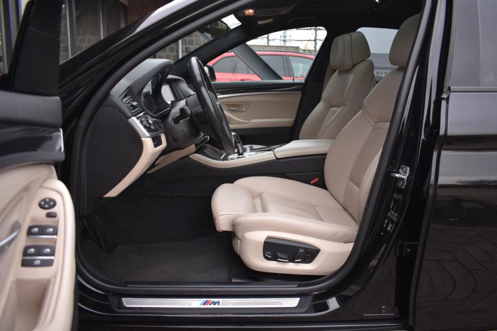 BMW 5 Serie 520i m sport | schuifdak | camera | leder | nap | adapt. cruise