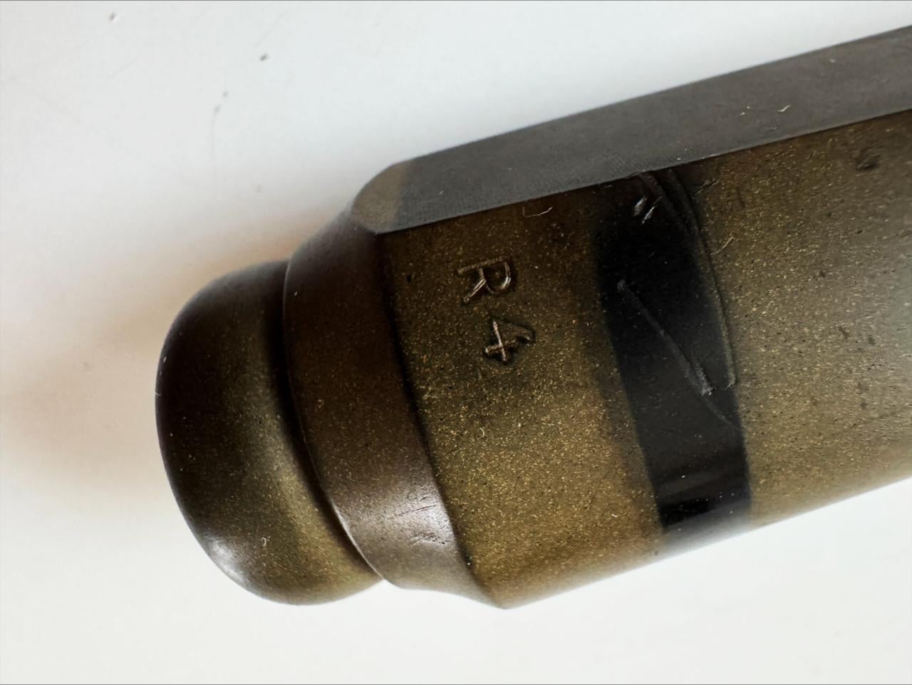 Vintage Mondstuk Tenor Saxofoon Riffault R4 eboniet