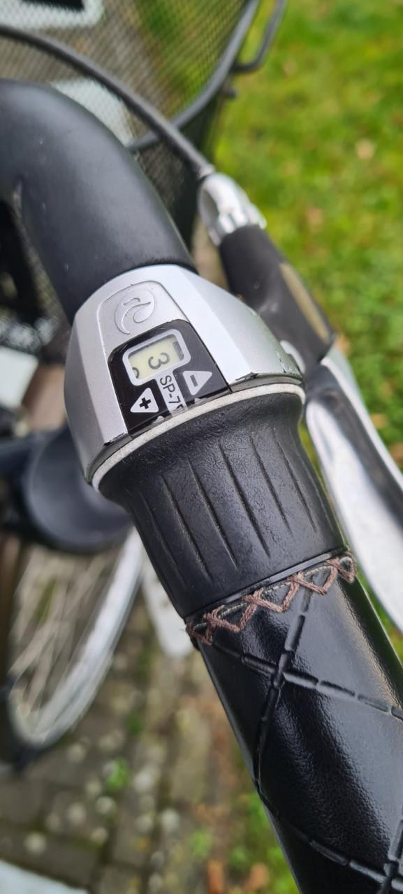 Batavus moederfiets met 2 kinderzitjes