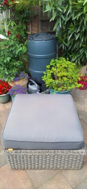 Kunststof tuinhocker