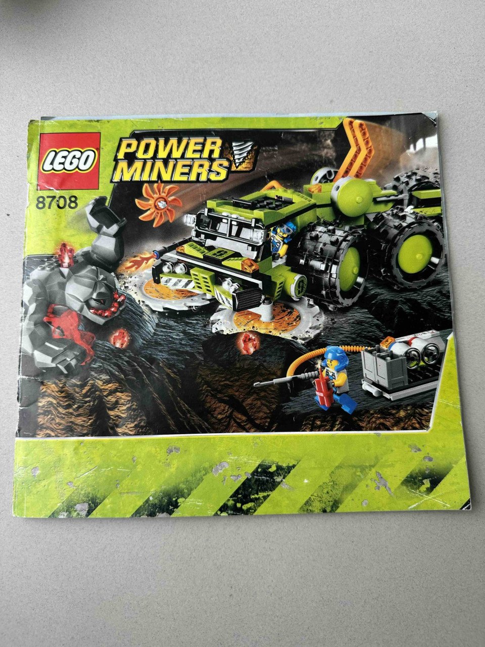 Lego Power Miners Grottengraver 8708