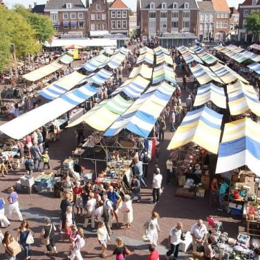 Zaterdag 9 augustus Snuffelmarkt Middelburg