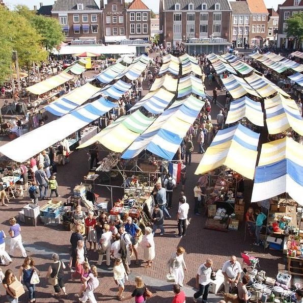 Zaterdag 9 augustus Snuffelmarkt Middelburg