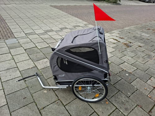 Fietskar voor hond van Hauki