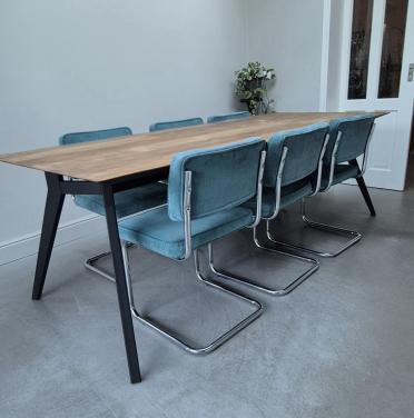 Vintage eetkamerstoelen