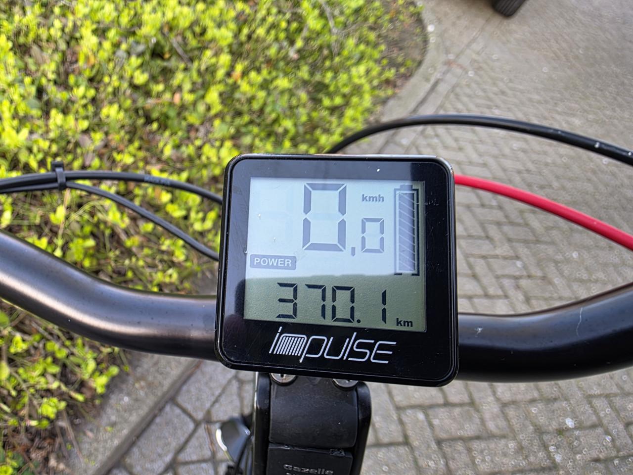 Schitterende Gazelle Deauville elektrische heren fiets met middenmotor