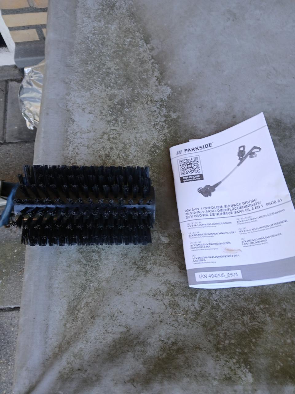 Onkruidborstel voor accu
