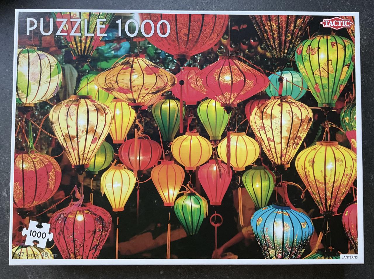 Puzzels, 1000 stukjes