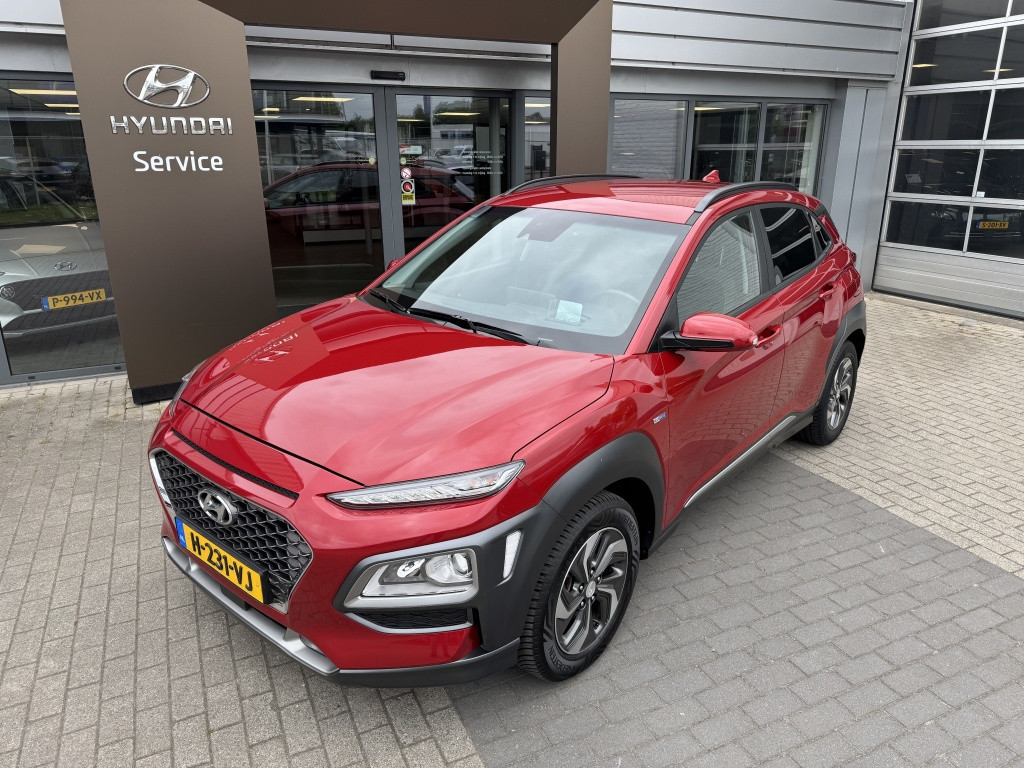 Hyundai Kona 1.6 gdi hev fashion | trekhaak 1350 kg! | 1e eigenaar | naviga